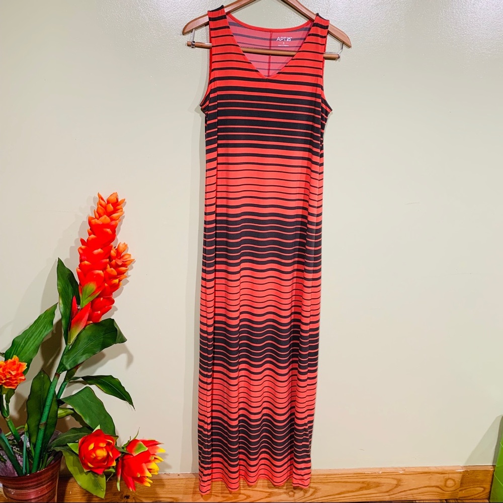 Apt.9 Maxi Stripe  Maxi Dress